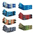 thumbnail image 2 of Cheers US 8Pcs Men or Women UV Arm Sleeve Elastic Touch Chill Cycling Arm Sports Sleeves for Outdoor, 2 of 7