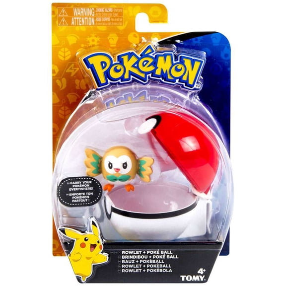 Collectible Albolene Pokemon - Tomy Uk Rowlet