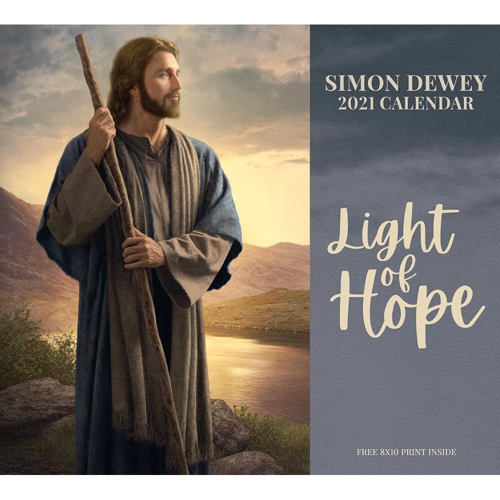 2021 Simon Dewey Calendar Light of Hope