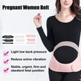thumbnail image 3 of Happy Date Maternity Belt Pregnancy Back Support Back Brace Lightweight Abdominal Binder Maternity Belly Band for Pregnancy,Large Fit Ab, 3 of 8