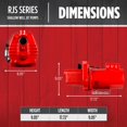 thumbnail image 2 of Bomba de chorro para pozos poco profundos Red Lion RJS-75-PREM 3/4 HP 16 GPM, 2 of 8
