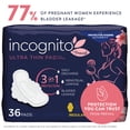 thumbnail image 2 of incognito by Prevail Feminine Pad Ultra Thin with Wings PVH-418, 72 Ct, 2 of 3