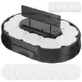 thumbnail image 1 of BEADCEST Automatic Rotating Sushi Display Stand 11.79X8.65X2.16In Plastic For Banquets And Sushi Bars 1Set, 1 of 8