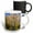 Multicolor, variant on 3drose, Utah, Usa, Peachleaf Willow Trees Reflected in Logan River., 11oz Magic Transforming Mug