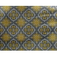 thumbnail image 4 of oneOone Georgette Viscose Gray Fabric Floral & Tiles Moroccan Craft Projects Decor Fabric Printed By The Yard 42 Inch Wide, 4 of 4