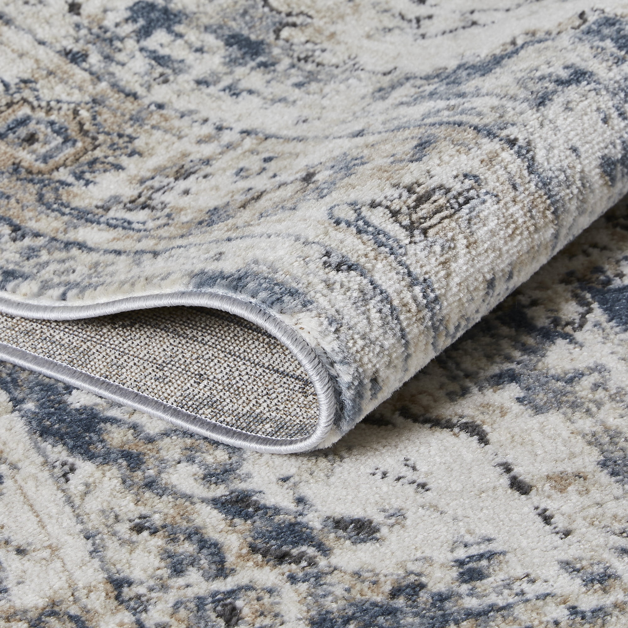 Loomaknoti Kehleigh Auborn 2' x 3' Blue Oriental Indoor Area Rug