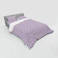 thumbnail image 3 of Ambesonne Floral Bedding Set 3 Pcs, Florets in Romantic Tones, Twin XL, Ceil Blue Pink White, 3 of 3