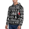 thumbnail image 2 of Bingfone Wine Funny Men'S Drawstring Hoodie Long Sleeve Pocket Sweatshirts-Small, 2 of 9