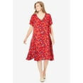 thumbnail image 6 of Woman Within Plus Size Short Crinkle Dress, 6 of 6