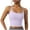 Purple, variant on Crop Tops for Women with Built in Bra Spaghetti Strap Sleeveless Fitness Workout Gym Running Tops
