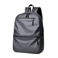 thumbnail image 1 of Mochila impermeable Hugo para computadora portátil liviana gris, 1 of 7