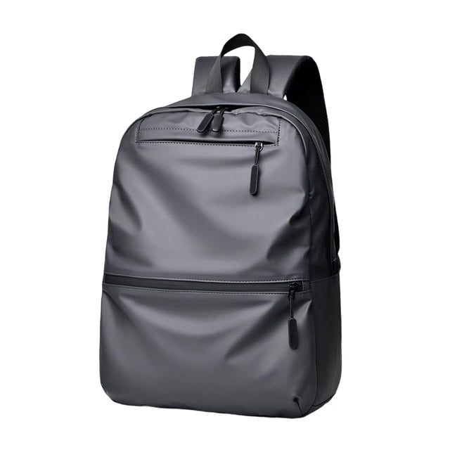 Mochila impermeable Hugo para computadora portátil liviana gris