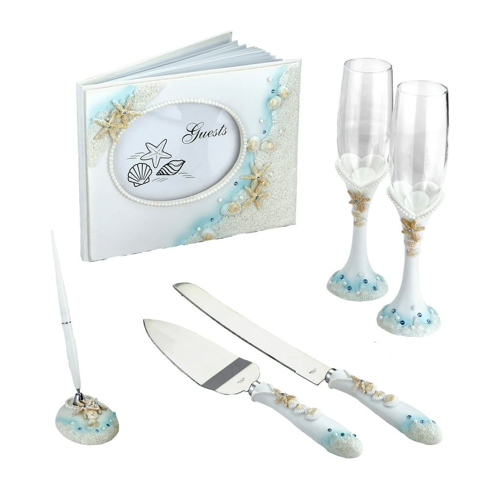 Finishing Touches Collection Of Beach Themed Wedding Day