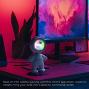 Mini Astronaut Projector Night Light Merkury Innovations- Purple Sunset, Rotating Head, USB Powered