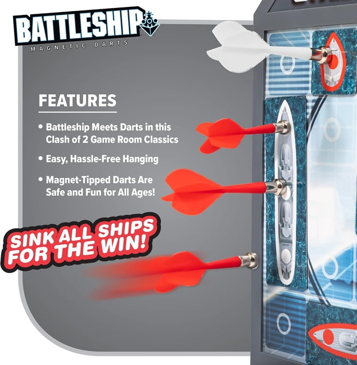 EastPoint Sports Battleship Darts - Magnetic Dartboard