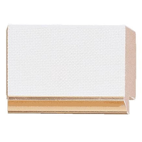 Picture Linen Liner (Wood) 18Ft Bundle - White - 1.5" Width - 5/16" Rabbet Depth