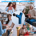 thumbnail image 5 of 2025 Ultra-Quiet Muscle Percussion Massage Gun - 7 Heads Deep Tissue Relief w/32 Speeds & 6H Extended Battery For Premium Neck Back & Muscle Relief, 5 of 10