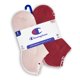 thumbnail image 3 of Calcetines Champion para mujer, cojín, corte bajo, paquete de 6, 3 of 6