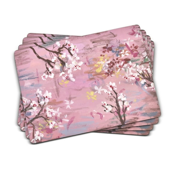 Pimpernel Emerging Cork-Backed Board Placemats, 15.7" X 11.7", Set of 4, Kitchen Decor