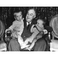 thumbnail image 2 of President Roosevelt Celebrates Christmas With Two Of His Grandsons. Dec. 24 History (36 x 24), 2 of 2