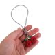 thumbnail image 4 of AURARMLET Para Con Colgante De Cereza De Cristal Rojo Para Espejo Retrovisor, 4 of 7