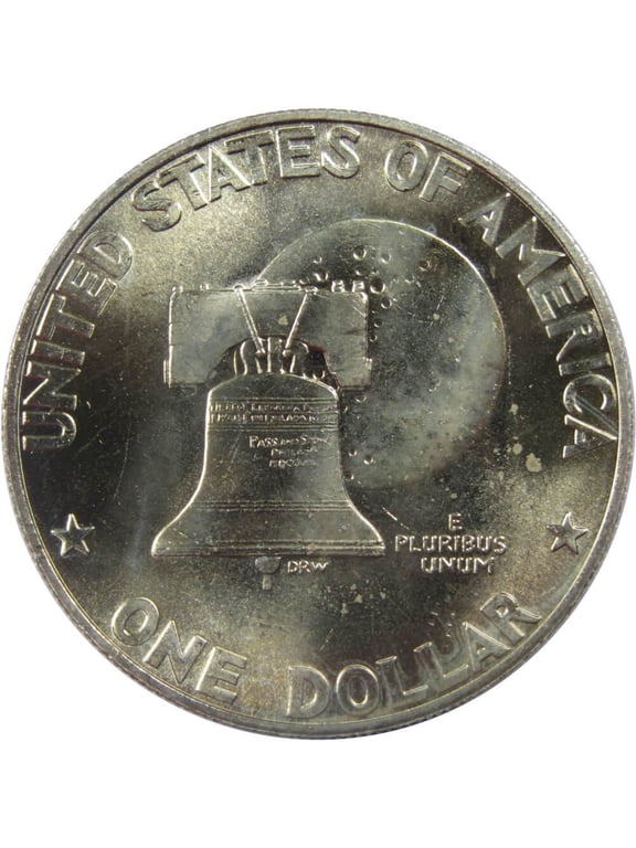1976 S Type 1 Eisenhower Dollar BU Uncirculated 40% Silver IKE $1 Coin