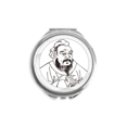thumbnail image 1 of Dao China Lao Tzu Hand Compact Mirror Round Portable Pocket Glass, 1 of 3
