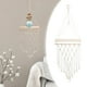 thumbnail image 5 of Chic Boho Wall Shelf Macrame Colgador de pntas Colgador Estante flotante Hecho Tapicería tejida Arte para decoración para hogar perfecl Estante de pared de tapiz, 5 of 8