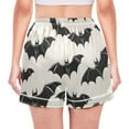 thumbnail image 3 of joogoo Women's Pajama Lounge Shorts Bats Halloween Bottoms Sleep Short S, 3 of 7