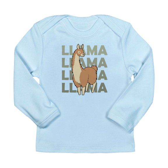 CafePress - Llama, Llama, Llama! Long Sleeve T Shirt - Long Sleeve Infant T-Shirt