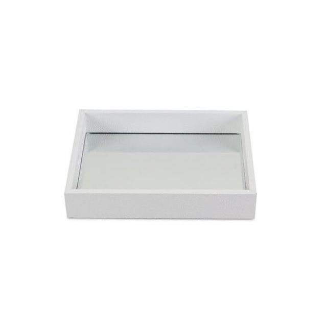Cheungs FP-3987W White Raised Bubble Tray with Mirror