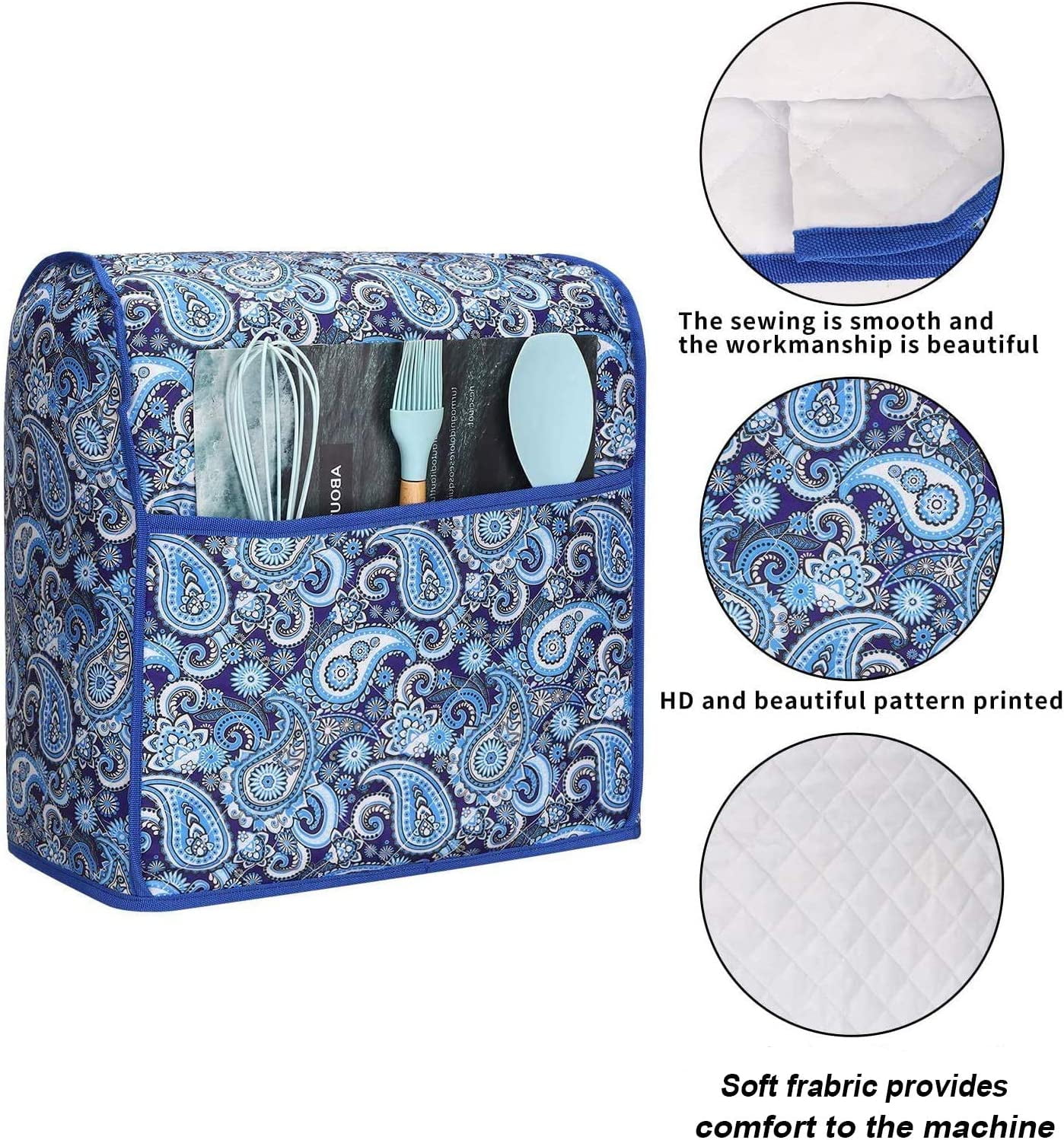 French Sleep Deprivation Study: Not so De-Vinyl  Kitchen aid mixer cover  pattern, Mixer cover, Sewing machine cover