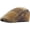 Plaid-03-khaki, variant on Plaid Newsboy Hats Flat Cap for Men Women Adjustable Lightweight Ivy Catsby Cabbie Driving Hat