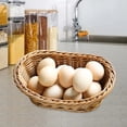 thumbnail image 4 of JHEHF Rattan Tray Serving Trays Household Plate Storage for Coffee Table Rattan Basket Tabletop Decor for Kitchen Living Room and Bathroom Decor, 4 of 9