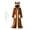 a, variant on Gingerbread Wearable Heated Blanket with Sleeves and Pocket, Soft Flannel Heated Shawl, 6 Heating Levels Electric Warming Throw with Auto Shut Off, Washable Christmas Gift for Men Women Adults