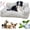 Grey, variant on Dog Cooling Sofa Bed, Orthopedic Bolster Dog Sofa Bed, Breathable Sleeping Couch Pet Bed, Waterproof Lining and Nonskid Bottom, for Large Small Dogs & Cats (Blue, XL-35.43 * 21.65 * 9.84 in)