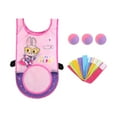 thumbnail image 1 of Juego de Dodgeball 3, juguete de pelota pegajosa, lanzamiento preescolar, pelotas de juguete suaves, chaleco de juegos pegajoso para acampar, césped, rosa, 1 of 10