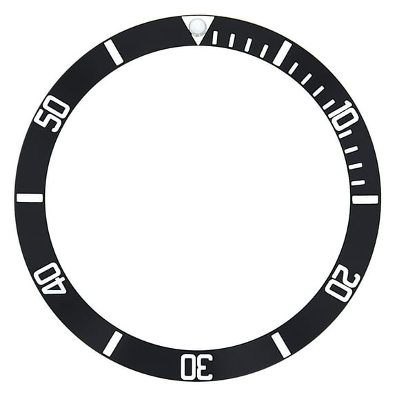 BEZEL INSERT FOR 41MM TUDOR HERITAGE BLACK BAY 79230R/79230N 79220 WATCH BLACK