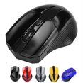 thumbnail image 2 of Bearachild Venta caliente 2.4G Ratón inalámbrico Óptico portátil 4 botones 2000 DPI Ratones ergonómicos para computadora PC Laptop Juegos de teclado y mouse para computadora Negro, 2 of 6