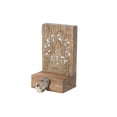 thumbnail image 1 of Christmas Etched Wood Stocking Holder Wreath, 1 of 4