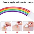 thumbnail image 3 of 2 Piezas de Pintura Corporal para la Cara del Iris, Pintura con Bandera del Día del Orgullo Gay, Crayón de Rayas del Iris LGBT para el Día del Orgullo Gay, 3 of 5