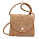 thumbnail image 4 of Bolso cruzado para mujer, bolso de hombro, bolso de compras elegante y moderno, bolso tejido portátil, bolso de playa para ta, primavera, trabajo Bolas de colores caqui, 4 of 8
