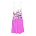thumbnail image 5 of T-Shirt à Manches Longues pour Femmes Seductiva jusqu'à 50 % de Rabais Robes d'Été pour Femmes Grande Taille Robe de Plage Décontractée Robes Soleil Aguichant Robe Sans Manches Robes Midi Fluides, 5 of 5