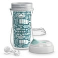 thumbnail image 5 of Chicco 9oz. Insulated Rim Trainer with Bite-Resistant Spout and Double-Wall Insulation, 12m+, 2-Pack - Ocean Print/Surf, New, 5 of 8