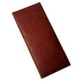thumbnail image 4 of Genuine Leather Business Card Holder Organizer Holds 96 Cards Burgundy Office !!, 4 of 5