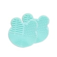 thumbnail image 1 of Alfombrilla de limpieza para brochas de maquillaje - Almohadilla de limpieza de brochas de silicona - Limpiador de brochas de maquillaje portátil - Depurador de brochas cosméticas, herramienta de, 1 of 5