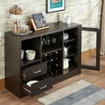 thumbnail image 2 of ACME Joice Wooden 2-Drawer Server with Shelf in Espresso, 2 of 7