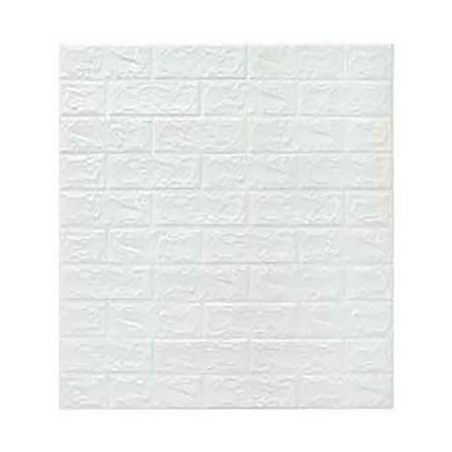 Fiudx Adhesivo de Pared de Ladrillo, Papel Tapiz Autoadhesivo de Espuma 3D, Diseño Ligero Que Absorbe Los Impactos, Fácil de Despegar, Decoración para Sala de Estar y Dormitorio, Mejora Moderna Del H