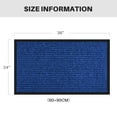thumbnail image 4 of Juyafio Welcome Mat Front Door Mats Outdoor Non-Slip Rubber Mats Low-Profile Rug Entryway Doormat for Yard, Garage,Patio, 4 of 7