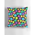 thumbnail image 6 of Ryan; Vibrant Polka Dots Throw Pillow Cover 45x45cm – Colorful Spot Pattern Decorative Cushion Case for Living Room, Bedroom, 6 of 7